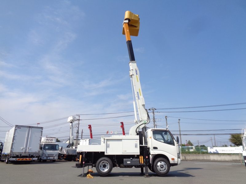 日野 小型トラック 高所作業車9.9m(アイチSH10A)AT車 画像