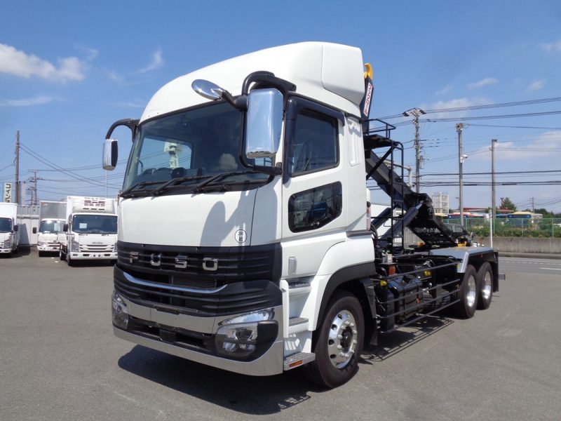 三菱 大型トラック フックロールハイルーフ(GVW22t)シフトパイロット 画像