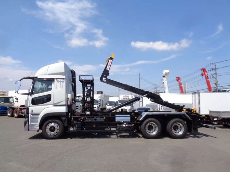 三菱 大型トラック フックロールハイルーフ(GVW22t)シフトパイロット 画像
