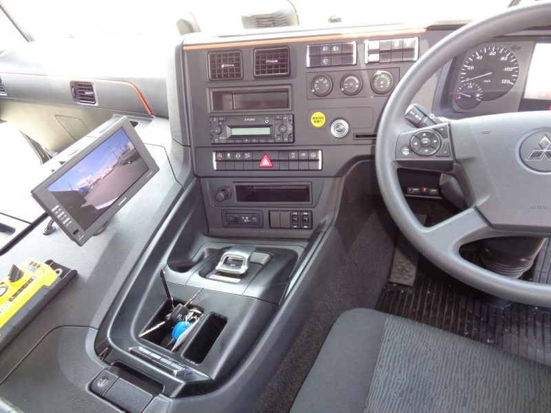 三菱 大型トラック フックロールハイルーフ(GVW22t)シフトパイロット 画像