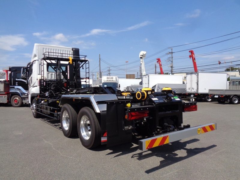 三菱 大型トラック フックロールハイルーフ(GVW22t)シフトパイロット 画像