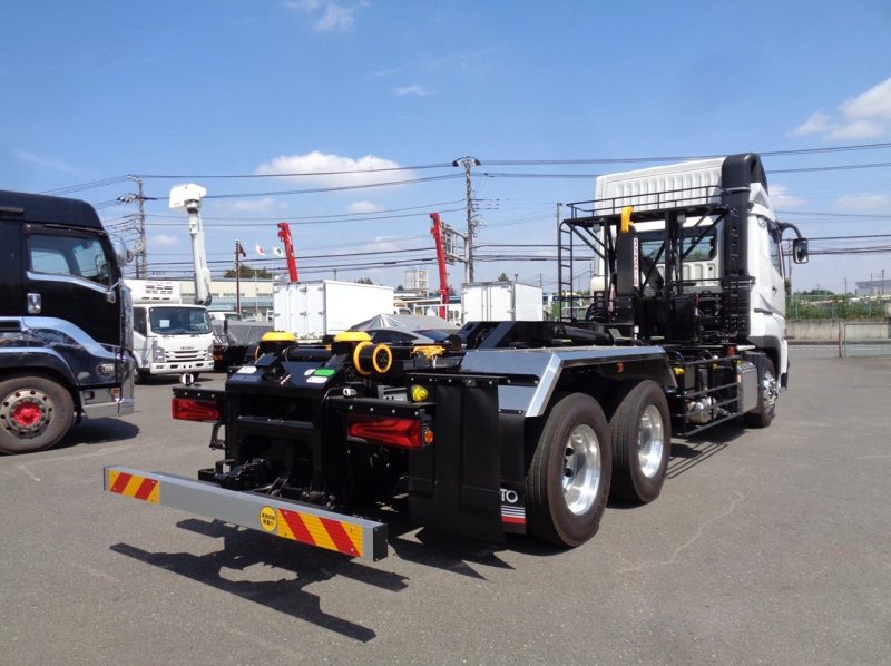 三菱 大型トラック フックロールハイルーフ(GVW22t)シフトパイロット 画像