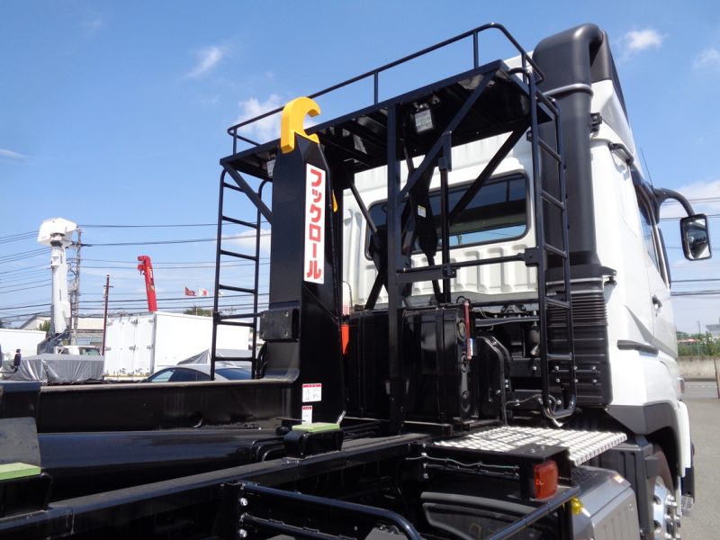 三菱 大型トラック フックロールハイルーフ(GVW22t)シフトパイロット 画像