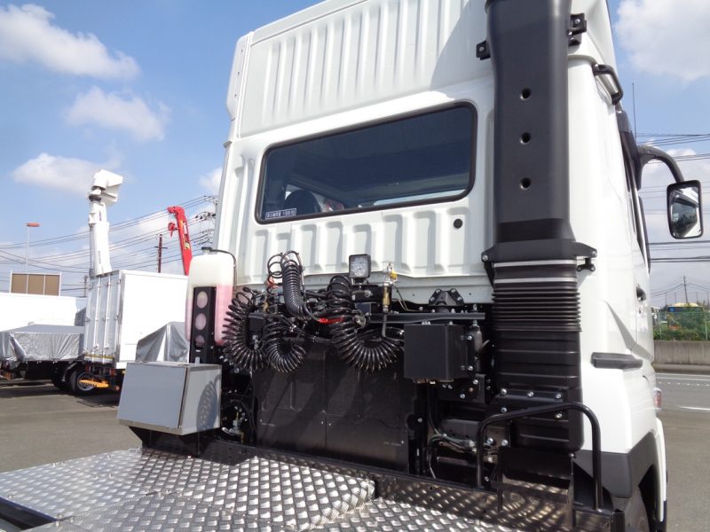 三菱 大型トラック トラクタ11.5t(シフトパイロット)PTO.デフロック.ダンプレバー付 画像