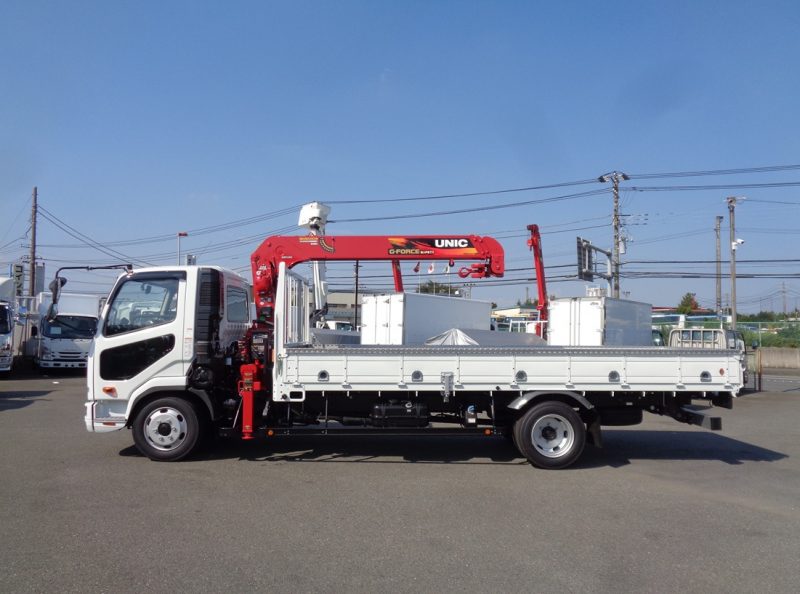 三菱 中型トラック ユニック3段ラジコン付 画像
