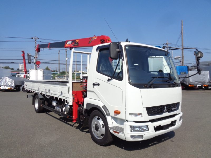 三菱 中型トラック ユニック3段ラジコン付 画像