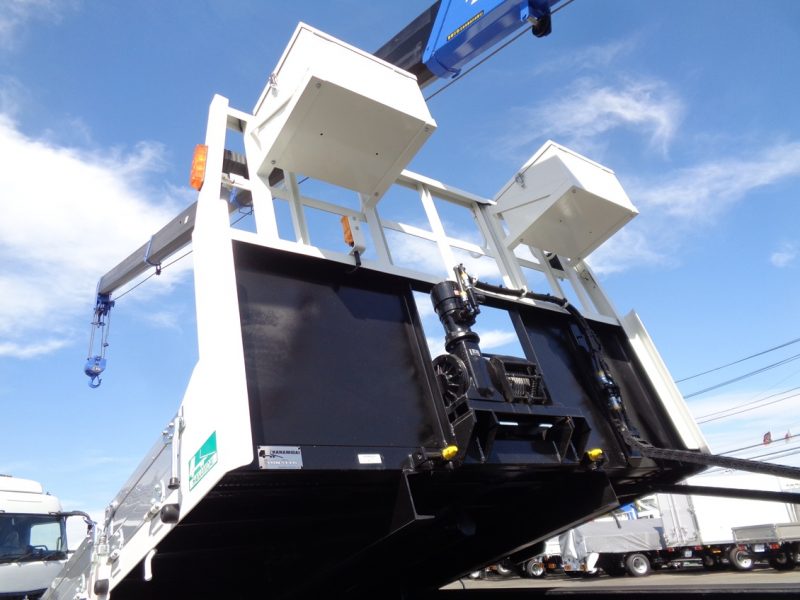 日野 大型トラック 増tタダノ4段セフティーローダ(6.2t)5.9m 画像