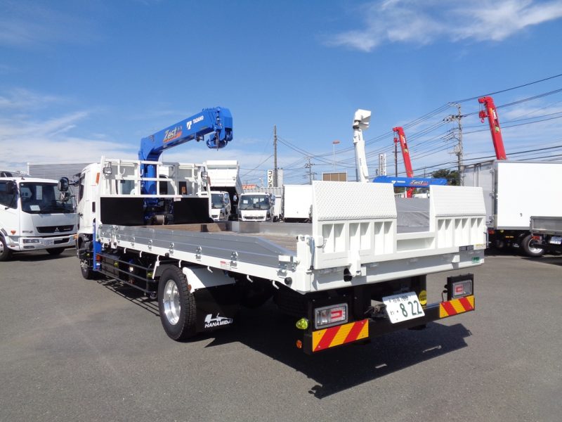 日野 大型トラック 増tタダノ4段セフティーローダ(6.2t)5.9m 画像