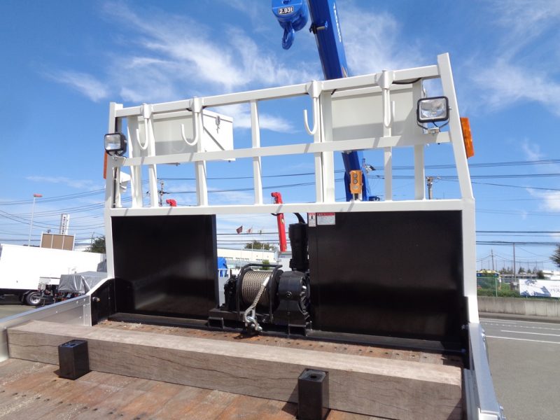 日野 大型トラック 増tタダノ4段セフティーローダ(6.2t)5.9m 画像