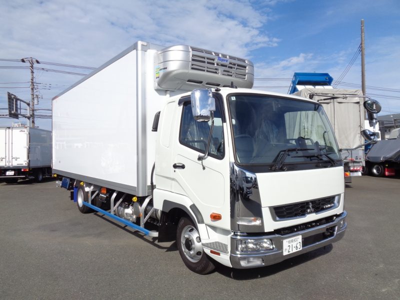 三菱 中型トラック 冷凍車ワイドエアサス格納PG付 画像