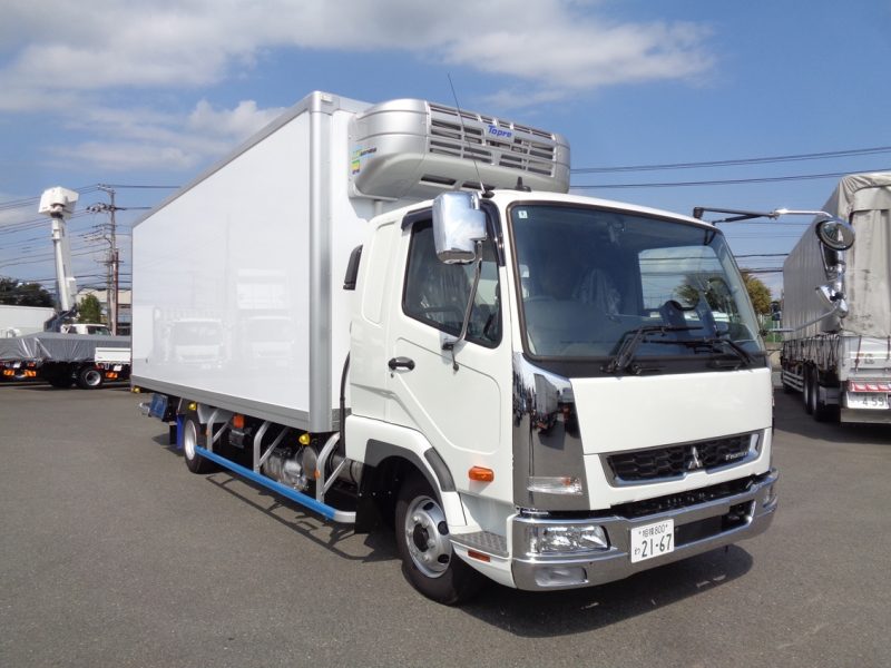 三菱 中型トラック 冷凍車ワイドエアサス格納PG付 画像