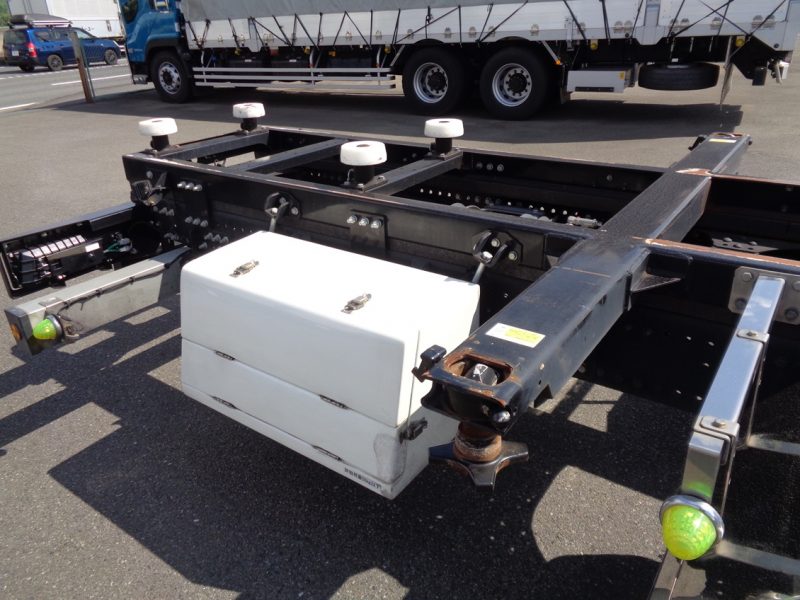 日野 大型トラック コンテナ専用車総輪エアサスハイルーフ(スワップボデー) 画像