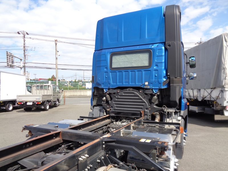 日野 大型トラック コンテナ専用車総輪エアサスハイルーフ(スワップボデー) 画像