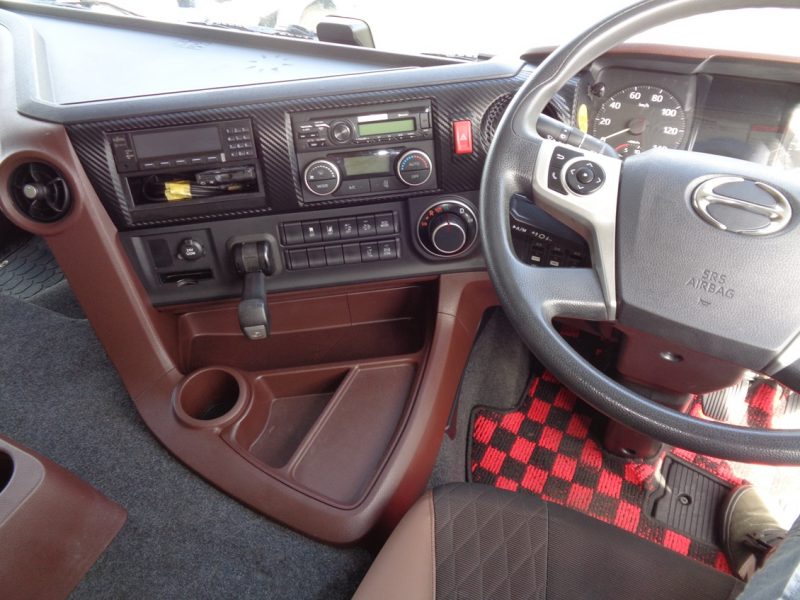 日野 大型トラック コンテナ専用車総輪エアサスハイルーフ(スワップボデー) 画像