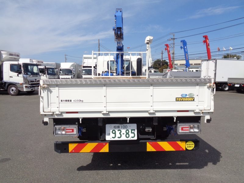 日野 大型トラック 増tタダノ6段ラジコン付(4.35t)5.0m 画像