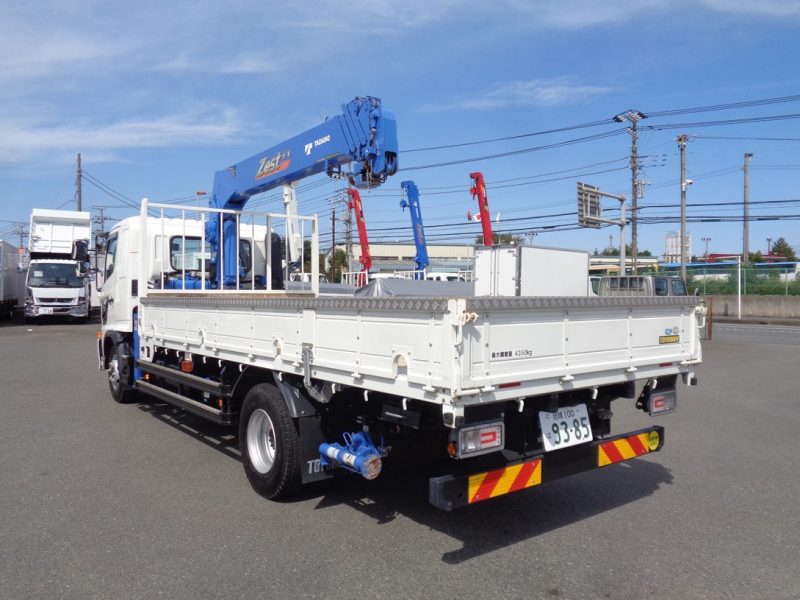 日野 大型トラック 増tタダノ6段ラジコン付(4.35t)5.0m 画像