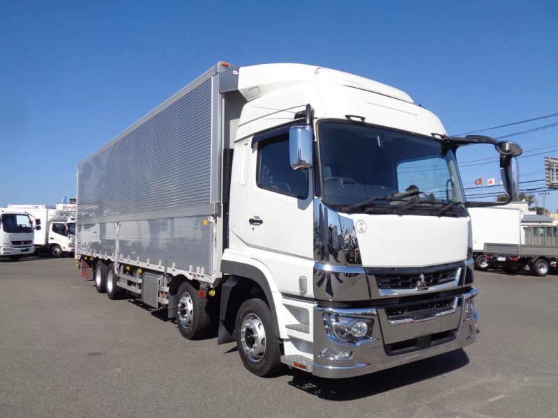 三菱 大型トラック ウィングエアサスハイルーフ 画像