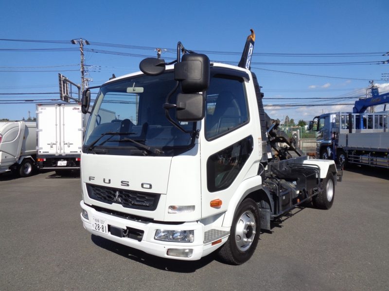 三菱 中型トラック アームロール 画像