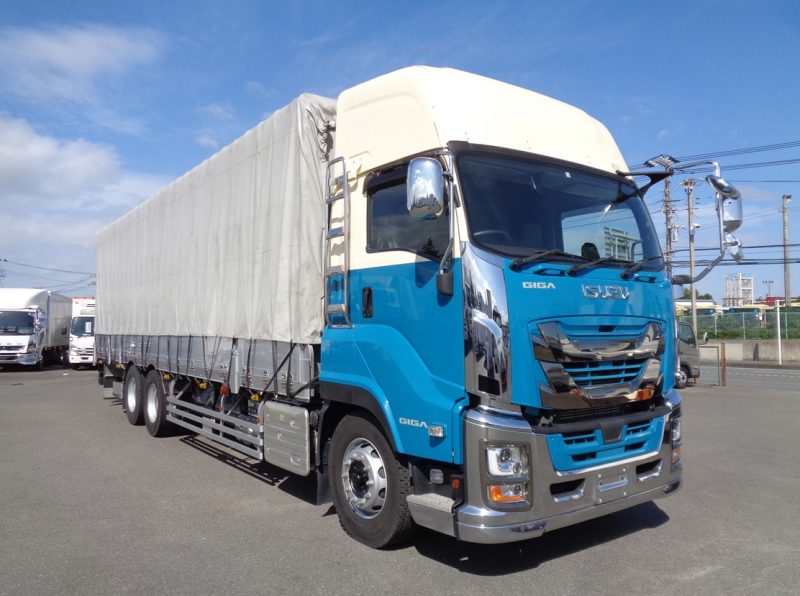 いすゞ 大型トラック アコーディオン幌エアサスハイルーフ(デフロック付) 画像