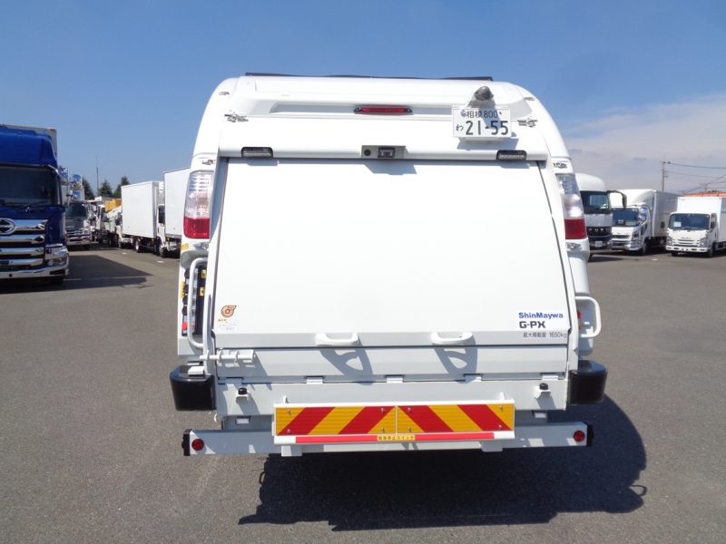 三菱 中型トラック 塵芥車プレス式8.7m3 画像