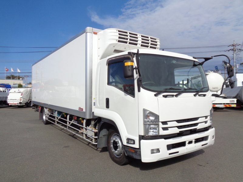 いすゞ 大型トラック 増t冷凍車ワイドエアサスPG付(7.1t)8.15mスタンバイ 画像