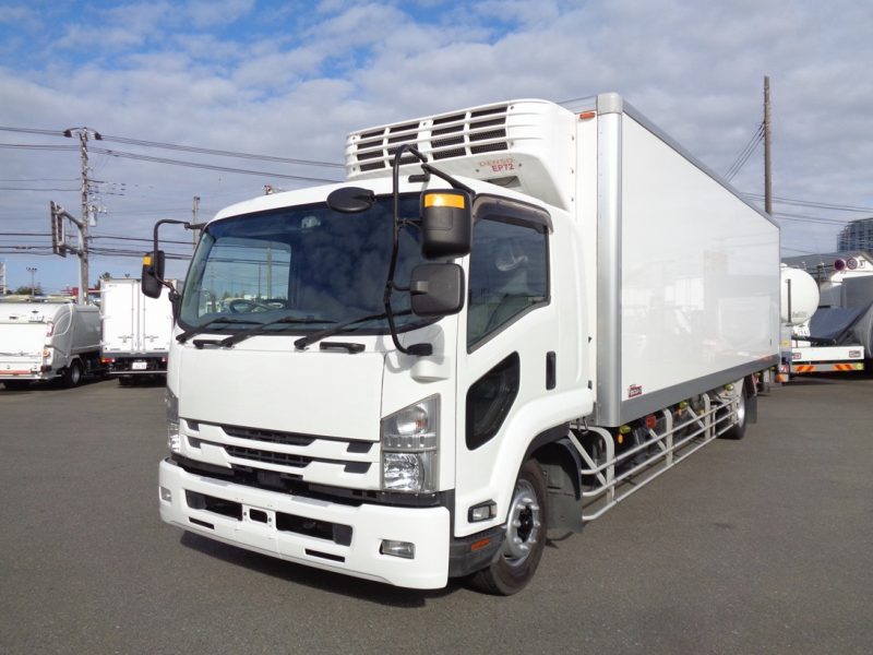 いすゞ 大型トラック 増t冷凍車ワイドエアサスPG付(7.1t)8.15mスタンバイ 画像