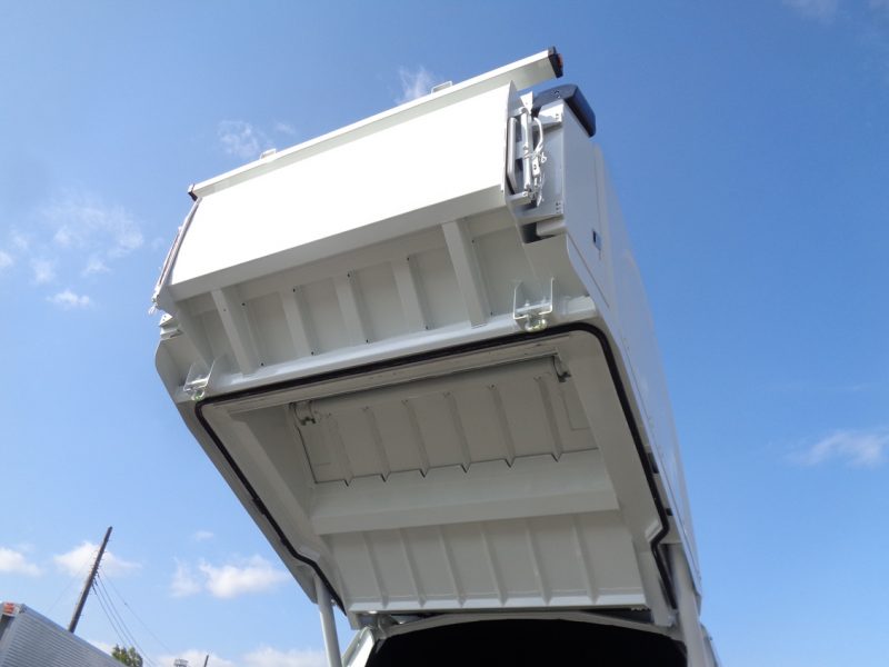 三菱 中型トラック 塵芥車(プレス式)10.2m3新明和 画像