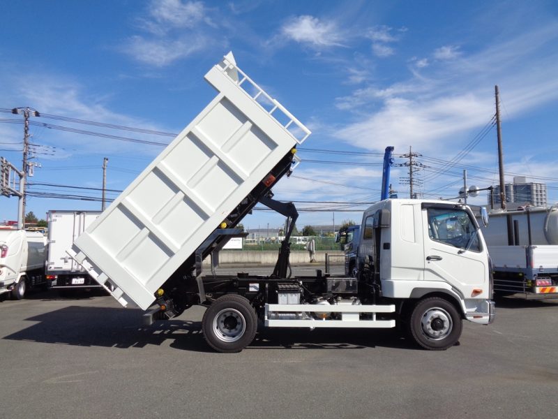 三菱 大型トラック 増t深ダンプ(6.6t) 画像