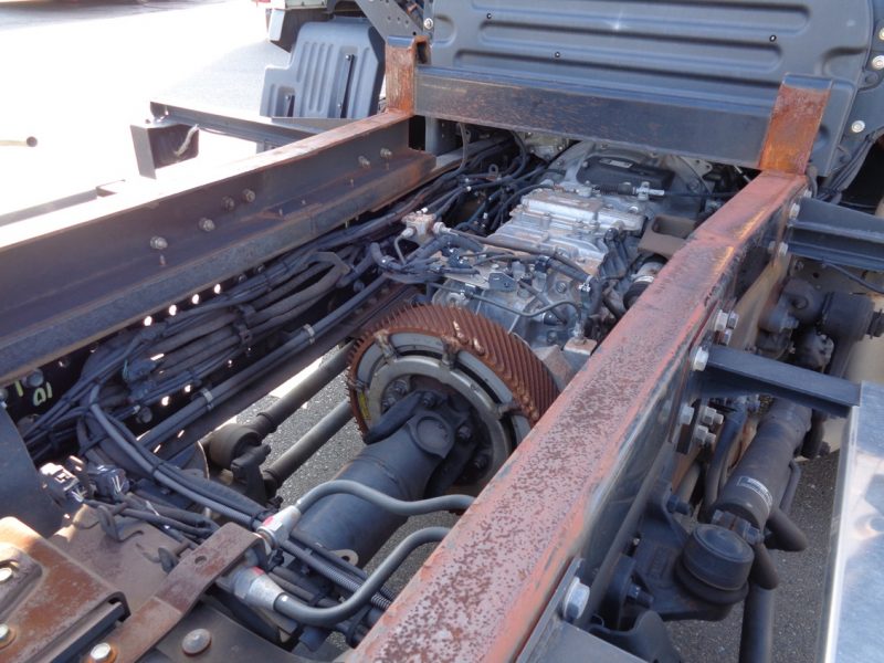 日野 大型トラック コンテナ専用車総輪エアサスハイルーフ(スワップボデー)トレクス 画像