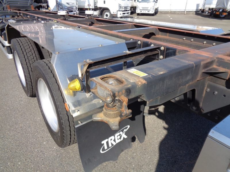 日野 大型トラック コンテナ専用車総輪エアサスハイルーフ(スワップボデー)トレクス 画像