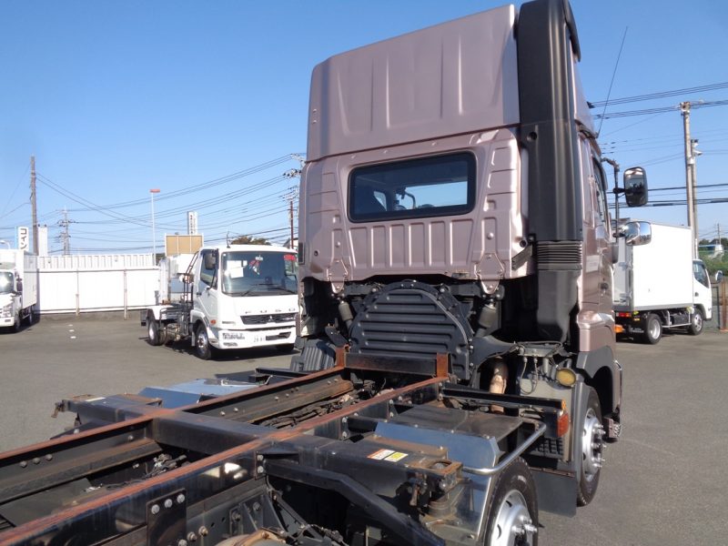 日野 大型トラック コンテナ専用車総輪エアサスハイルーフ(スワップボデー)トレクス 画像