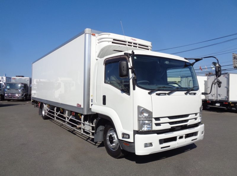 いすゞ 大型トラック 増t冷凍車ワイドエアサスPG付(7.1t)8.15mスタンバイ付 画像