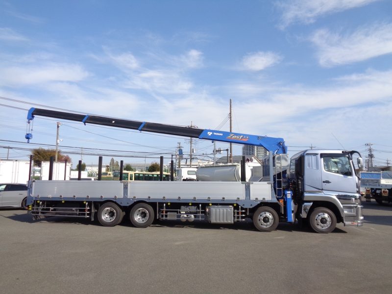 三菱 大型トラック タダノ4段クレーンエアサス(12.6ｔ)8.82m 画像