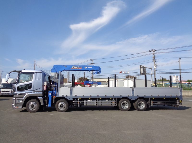 三菱 大型トラック タダノ4段クレーンエアサス(12.6ｔ)8.82m 画像