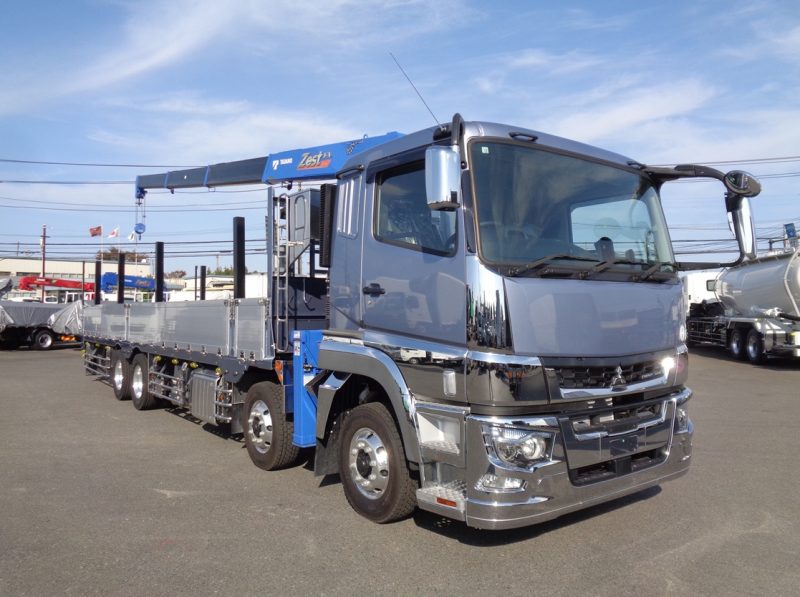 三菱 大型トラック タダノ4段クレーンエアサス(12.6ｔ)8.82m 画像