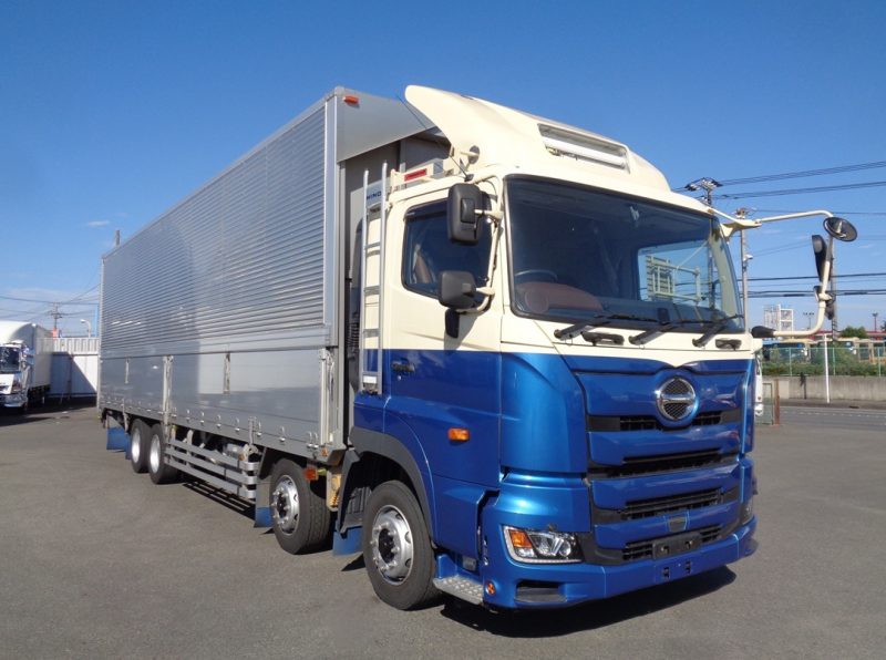 日野 大型トラック ウィングエアサス(センターローラー付) 画像