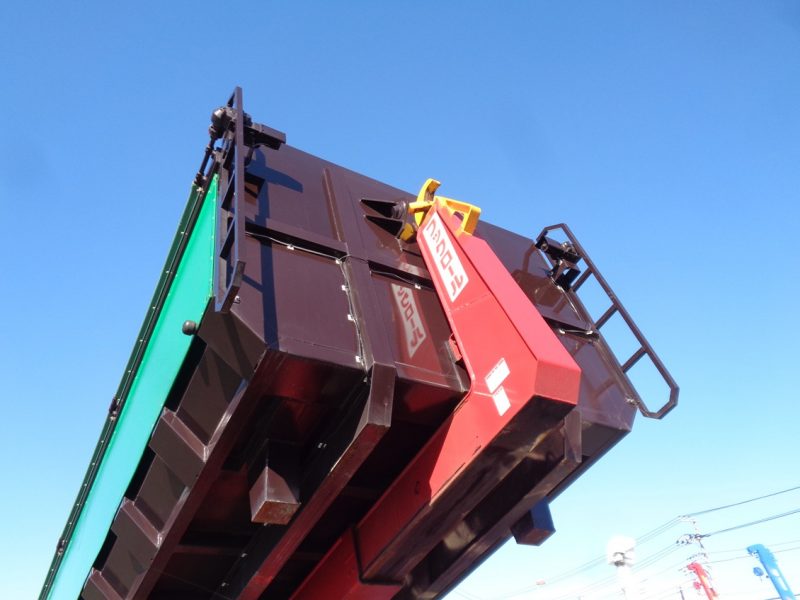 三菱 大型トラック フックロールハイルーフGVW22t箱付(シフトパイロット) 画像