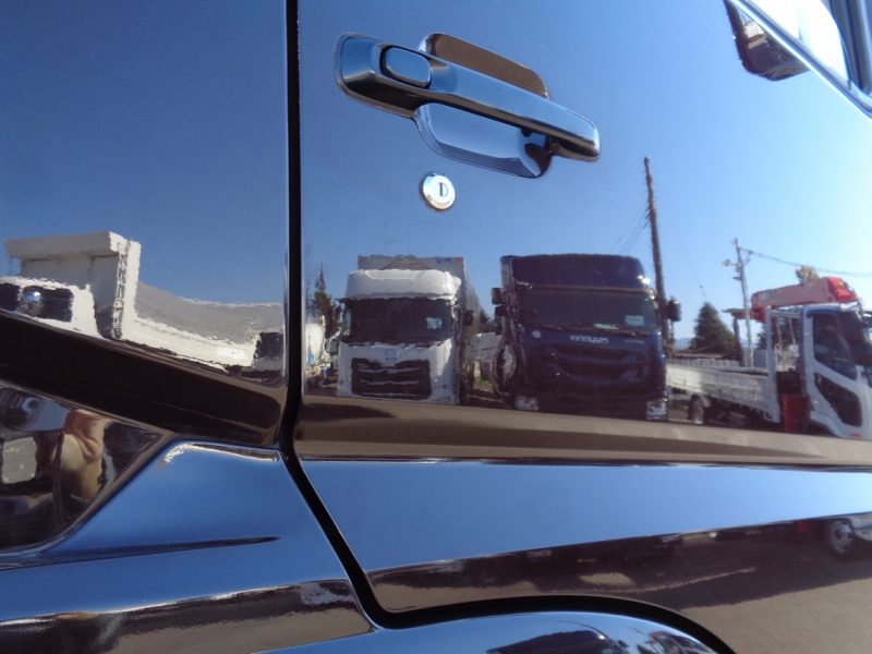 三菱 大型トラック フックロールハイルーフGVW22t箱付(シフトパイロット) 画像