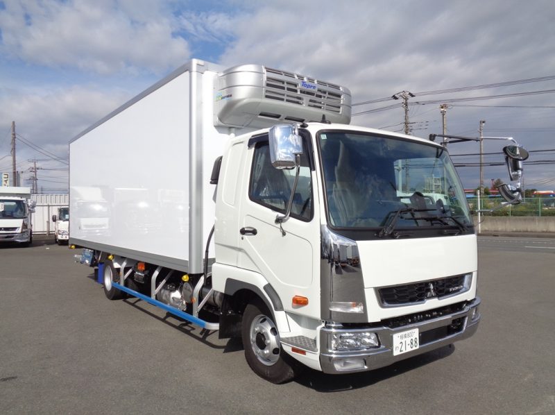 三菱 中型トラック 冷凍車ワイドエアサス格納PG付(スタンバイ付) 画像