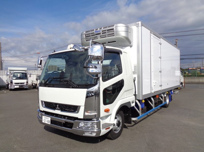 三菱 中型トラック 冷凍車ワイドエアサス格納PG付(スタンバイ付) 画像