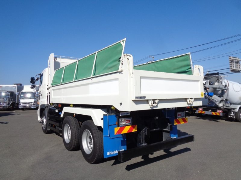 日野 大型トラック ダンプ土砂5.1m(リターダー付) 画像