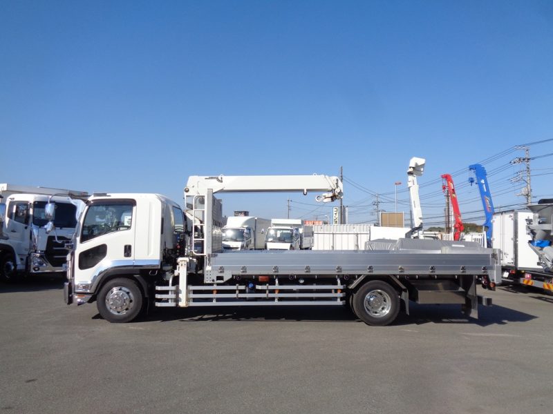 いすゞ 大型トラック 増tタダノ3段クレーン(7.7t)5.55m 画像