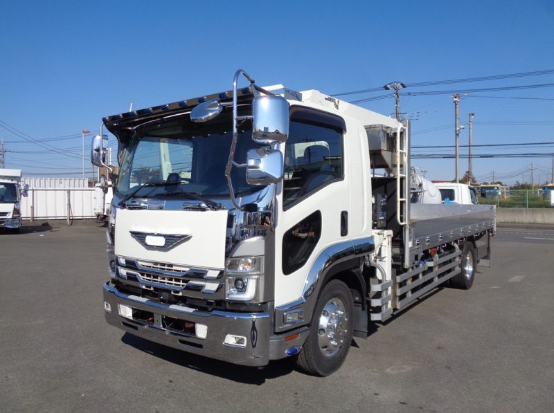 いすゞ 大型トラック 増tタダノ3段クレーン(7.7t)5.55m 画像