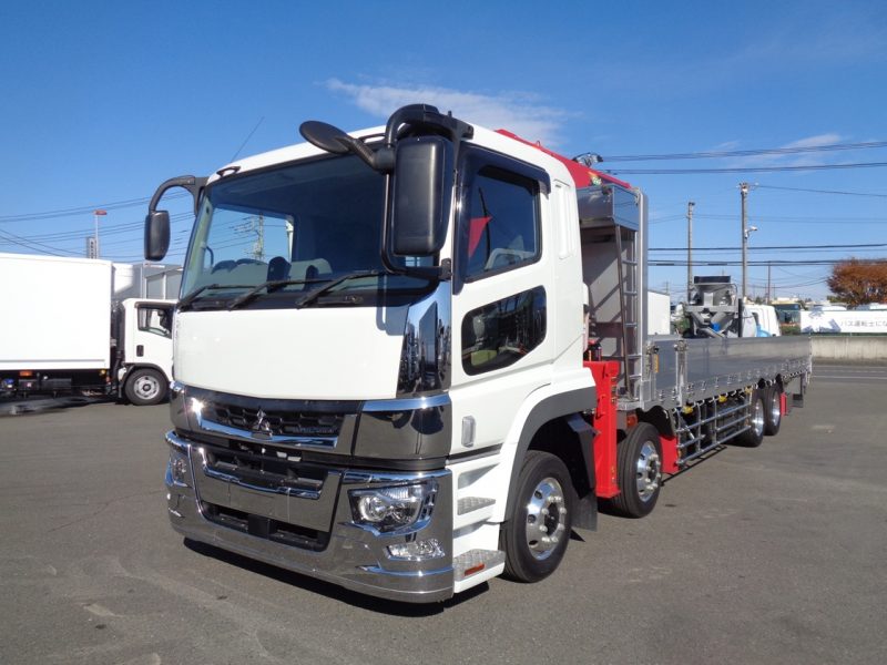 三菱 大型トラック ユニック4段エアサス(12.7t)8.74mフジタボデー 画像