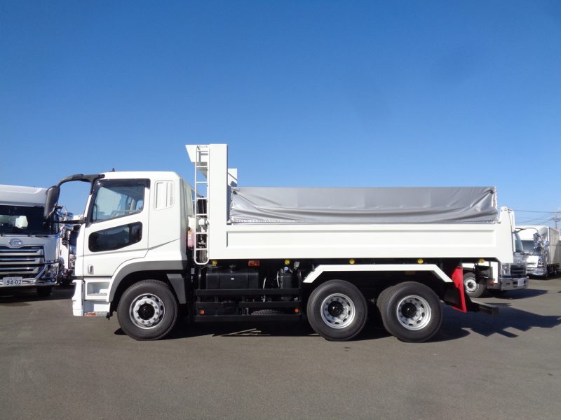 三菱 大型トラック ダンプ土砂5.3m 画像