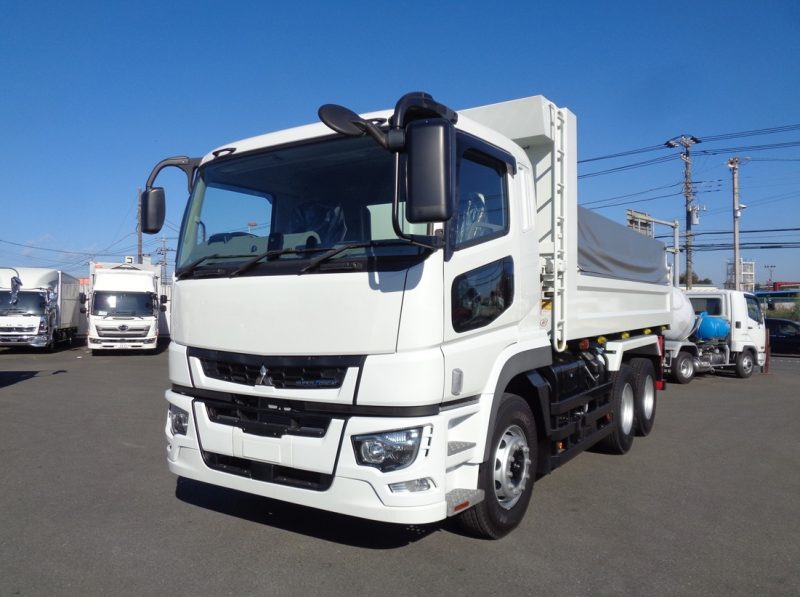 三菱 大型トラック ダンプ土砂5.3m 画像
