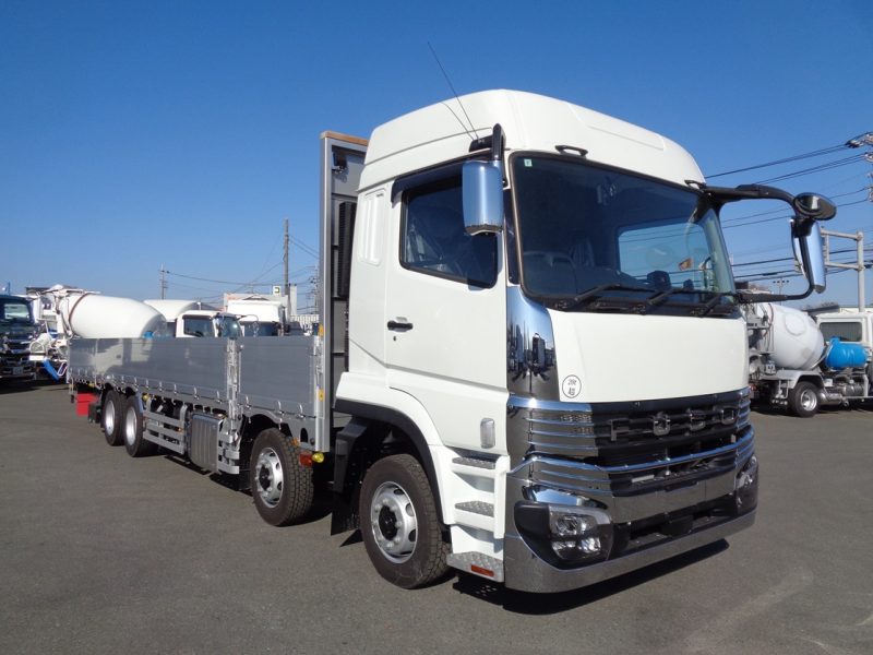 三菱 大型トラック アルミ平ハイルーフ9.6m(シフトパイロット) 画像