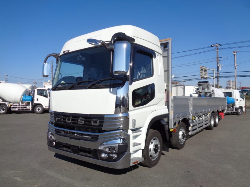 三菱 大型トラック アルミ平ハイルーフ9.6m(シフトパイロット) 画像