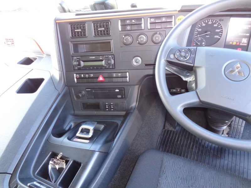 三菱 大型トラック アルミ平ハイルーフ9.6m(シフトパイロット) 画像