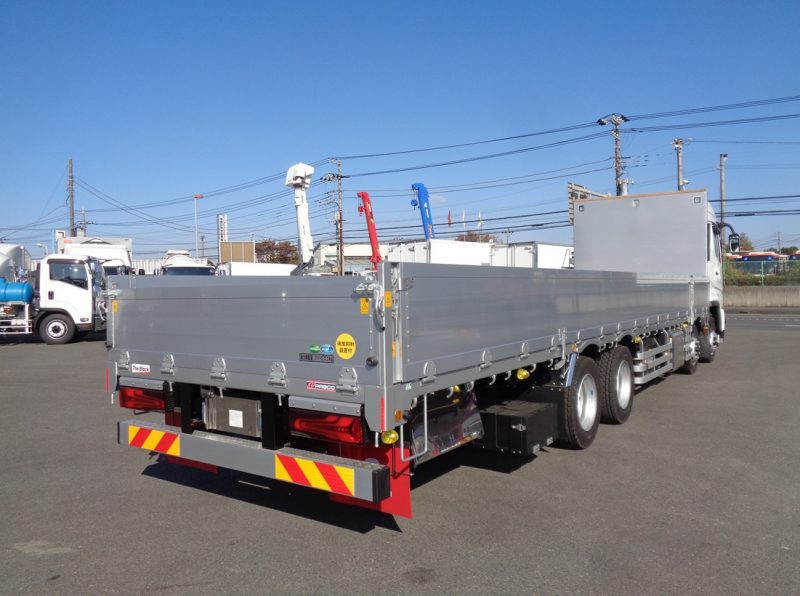 三菱 大型トラック アルミ平ハイルーフ9.6m(シフトパイロット) 画像